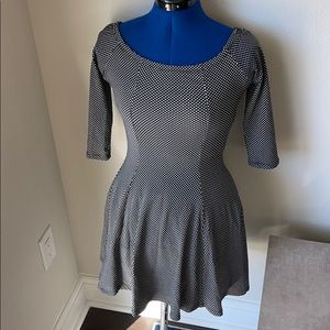 Polka dot Forever 21 cocktail dress